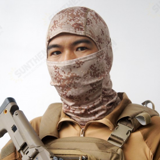 Outdoor Camouflage Face Mask Dust Wind Proof Scarf Masks Hunting Protection