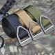 D3S 120cm Punch D Buckle Heavy Duty Tactical Belt Max Load 500kg For Camping Hunting Climbing