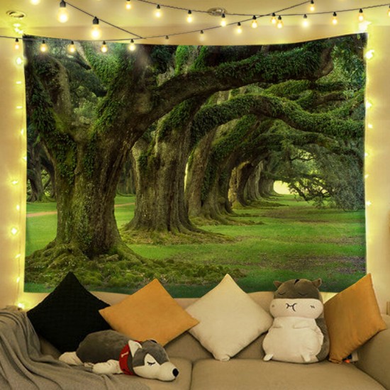 Forest Home Living Tapestry Wall Hanging Tapestries Wall Blanket Wall Art Wall Decor