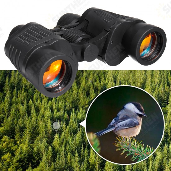 80X80 Binoculars Film Plated Objective Lens Low Light Zoom Binoculars For Bird Watching Outdoor Camping Game Viewing