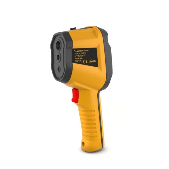 HT-04D 2.4inchTFT Infrared Temperature Heat IR Digital Thermal Imager Detector Camera 4G SD Card -20~450 Degree 220x160 Resolution