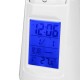 LED Projection Alarm Clock Thermometer Snooze Voice Timing Nightlight Kids Wake