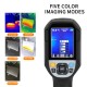 R03B 2.8inch Infrared Thermal Imaging Camera Automatic Temperature Measurement Digital Thermal Imager 30~45℃ 160x120 IR Image Resolution