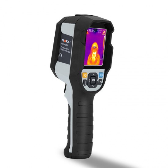 R03B 2.8inch Infrared Thermal Imaging Camera Automatic Temperature Measurement Digital Thermal Imager 30~45℃ 160x120 IR Image Resolution