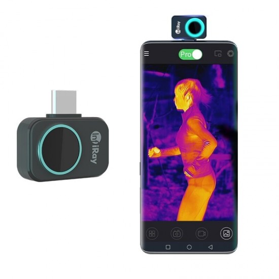 P2 Thermal Imager IR Sensor Resolution 256*192 Mobile Phone Infrared Thermal Imager Camera Thermal Leak Diagnosis Thermal Sensor Thermometer