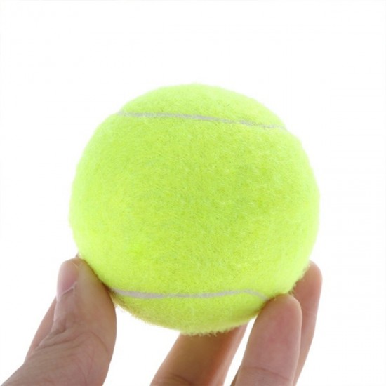 1 Pcs Pet Dog Ball Tennis Ball 6cm/24cm Diameter Rubber Chew Puppy Toy Clean teeth Bite Toy