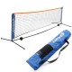 3x0.85M Tennis Net Standard Steel Cable Badminton Volleyball Training Net Team Sport Net Frame with Storage Bag