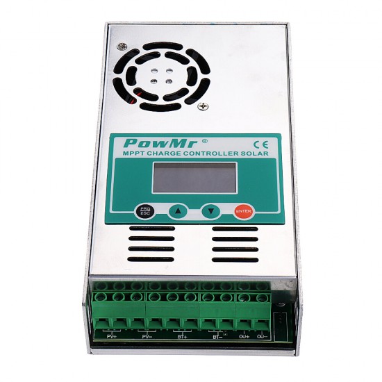 MPPT 60A Solar Charge and Discharge Controller 12V 24V 36V 48V Auto for Max PV 190VDC Lead Acid Lithium Battery