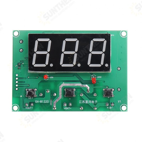 XH-W1320 DC 12/24V Professional Digital Display Incubation Thermostat Egg Hatching Temperature Control with Backup Power Supply