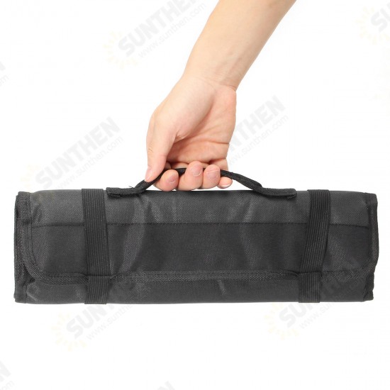 22 Pockets Hardware Tools Roll Case Bag Plier Screwdriver Spanner Pouch Tools Kit