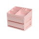 2/3 Layers Storage Box PP Table Tidy Desktop Organizer Drawer Case Makeup Display Holder