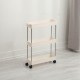 2/3/4 Layers Movable Kitchen Bathroom Storage Rack Shelf Organizer Slim Space Saving Rack