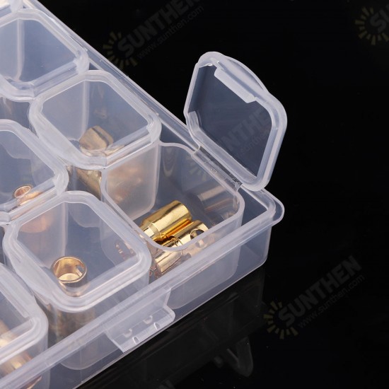 29 in 1 SMT Patch CHIP IC Component Box Disassembly Storage Box Screw Nail Mini Parts Storage Sealing Box