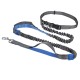 Adjustable Elastic Waist Belt Leash Hands-Free Pet Dog Walking Hiking Running