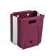 Wall Mounted Folding Waste Bin Kitchen Cabinet Door Hanging Trash Can Bin