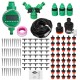 15/25/30/40/50m Drip Hose Water Irrigation System + Auto Timer Greenhouse Plants Kit