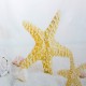 180x180cm Bath Waterproof Shell Starfish Beach Bathroom Shower Curtain