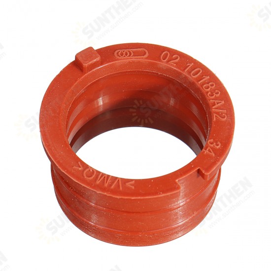 2pcs Red Turbo & Breather Intake Seal Kit For Mercedes-Benz OM642 #A6420940080 #A6420940580