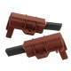 2pcs Washing Machine Motor Carbon Brush And Holder For SAMSUNG Ariston Indesit Welling