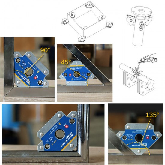 3 Angle Arrow Welding Magnetic Holder Arrow Welder Positioner Soldering Locator