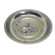 3/4/6 Inch Circle Stainless Steel Magnetic Parts Bowl Tool Tray Nuts Bolts Screws Part Tray Magnetic Parts Plate Silver