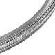 3FT AN4 AN6 AN8 AN10 Fuel Hose Oil Gas Line Pipe Stainless Steel Braided Silver