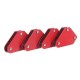 4PCS 45/90/135 Degree 3 Angle Triangle Welding Magnetic Holder Welder Positioner Soldering Locator