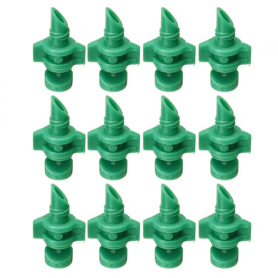 50Pcs Micro Garden Lawn Water Spray Misting Nozzle Sprinkler Irrigation 180°