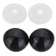 52pcs 12-20mm Black Plastic Safety Eyes for Teddy Bear Doll Animal Puppet Crafts