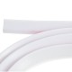 60/120/150/200cm Flexible Water-retaining Strip Bathroom Floor Partition Self-adhesive Mesa Silicone 360° Bending At Will Waterproof Strip -White