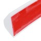 60/120/150/200cm Flexible Water-retaining Strip Bathroom Floor Partition Self-adhesive Mesa Silicone 360° Bending At Will Waterproof Strip -White