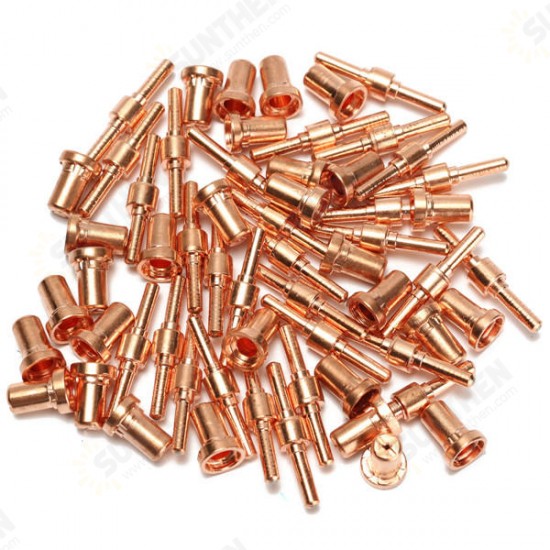 60pcs Consumables Extended Long Tip Electrodes and Nozzles for PT31 LG40 40A Air Plasma Cutter