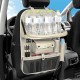 Back Seat Organizer Tray Box Car Hanging Storage Bags Table with 4 USB Port