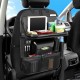 Back Seat Organizer Tray Box Car Hanging Storage Bags Table with 4 USB Port