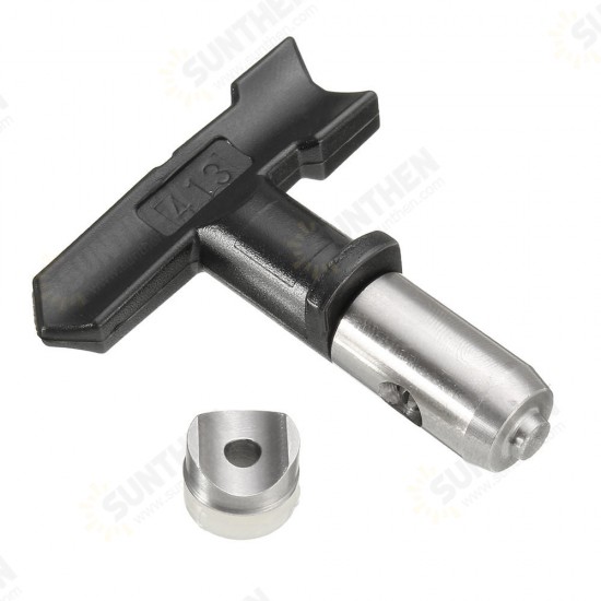 Black Airless Spraying Guns Tips For Paint Sprayer Nozzle