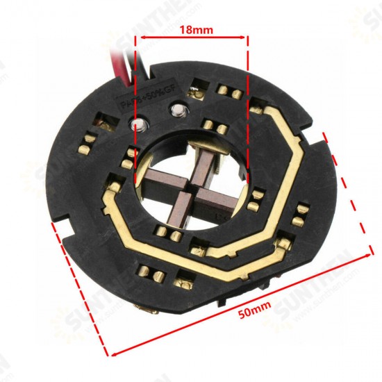 Compact Driver Drill Carbon Brush Fit for 2650-20 Compact Drill Assembly