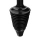 Detachable Heavy Duty Toilet Plunger Powerful Toilet Bathroom Sewer Pipe Dredger Black