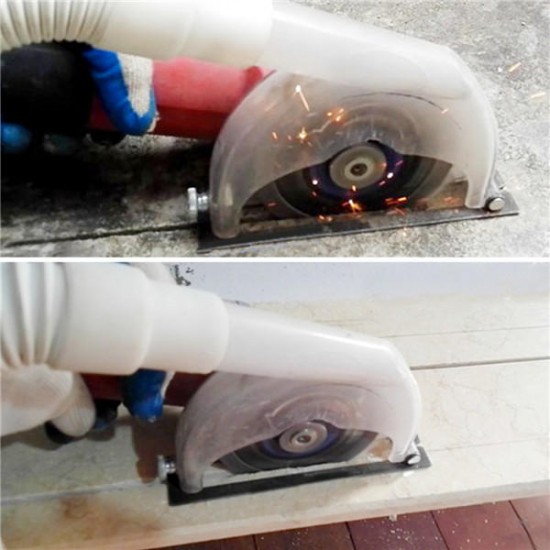 Angle Grinder Cutting Dust Cover Transparent Grinding Dust Cover For 4 5 Inch Angle Grinder