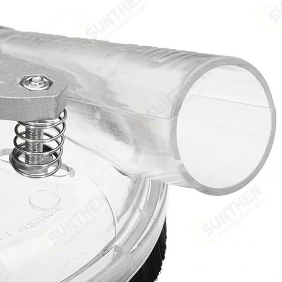 Dust Shroud Cover Angle Grinder Dust Collecting Cover Angle Grinder Clear Vacuum Cover For Dust-free Operation