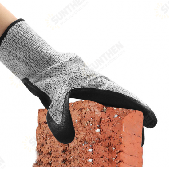 Grade Level 5 Resistant Gloves Wear-resistant Cut-resistant Gloves for Mechanical Operation Handling Hand Protection