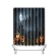 Halloween Shower Curtain Toilet Soft Velvet Non-slip Kitchen Mat Type 7