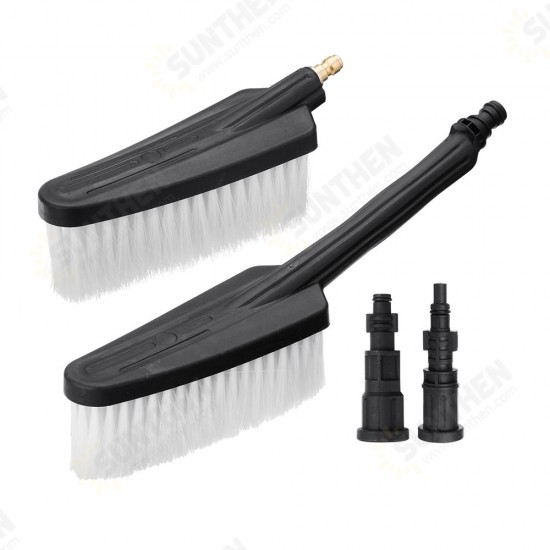 High Pressure Triangle Brush & Adapter For Car Washer Bosch S7 / Black Decker S4