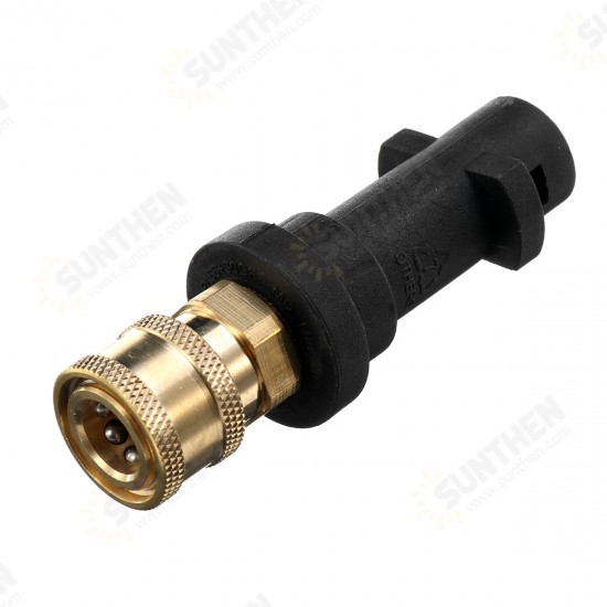 High Pressure Washer Connector Water Interface Nozzle Copper for Karcher K7