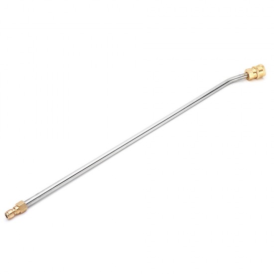 High Pressure Washer Gutter Cleaner 30 Degree Curve Rod For Lance/Wand 1/4 Inch Quick Connect