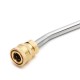 High Pressure Washer Gutter Cleaner 30 Degree Curve Rod For Lance/Wand 1/4 Inch Quick Connect