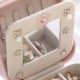 Jewelry Box Organizer Portable Travel Leather Jewellery Ornaments Case Storage