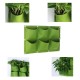 Multi-pocket Wall Hanging Planting Bag Fabric Grow Bag