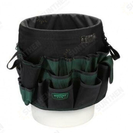 Hardware Tool Bucket Bag Multi-function Repair Tool Bag Storage and Sorting Tool Bucket