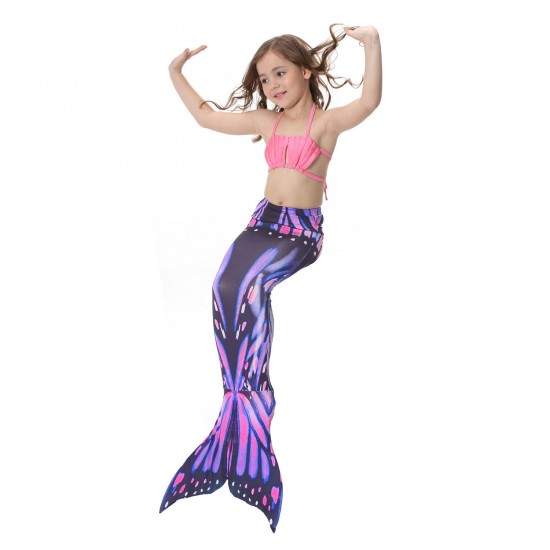 Fun Mermaid Tails Swimming Clothes Gift Best Cosplay Princess Doll Party Dress Gown Skirts