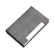 Stainless Steel Card Holder Credit Card Case Portable ID Card Storage Box Business Travel